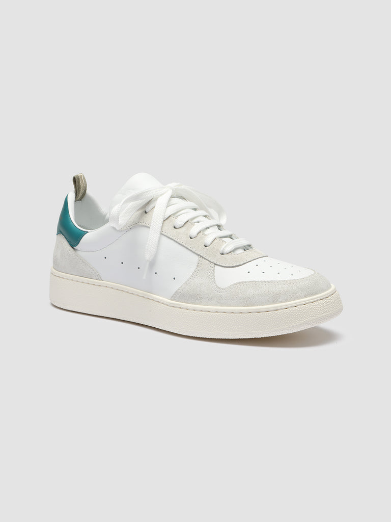 MOWER 008 - White Leather and Suede Sneakers Men Officine Creative - 3