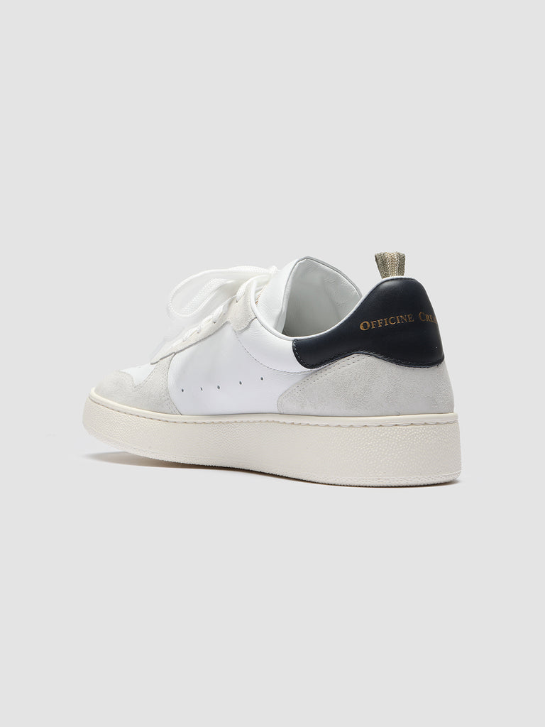 MOWER 008 - White Leather and Suede Sneakers Men Officine Creative - 4