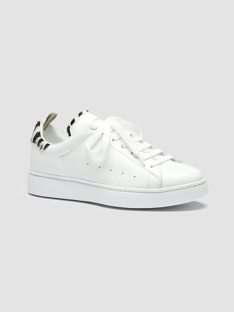 MOWER 105 - White Leather Sneakers Women Officine Creative - 8