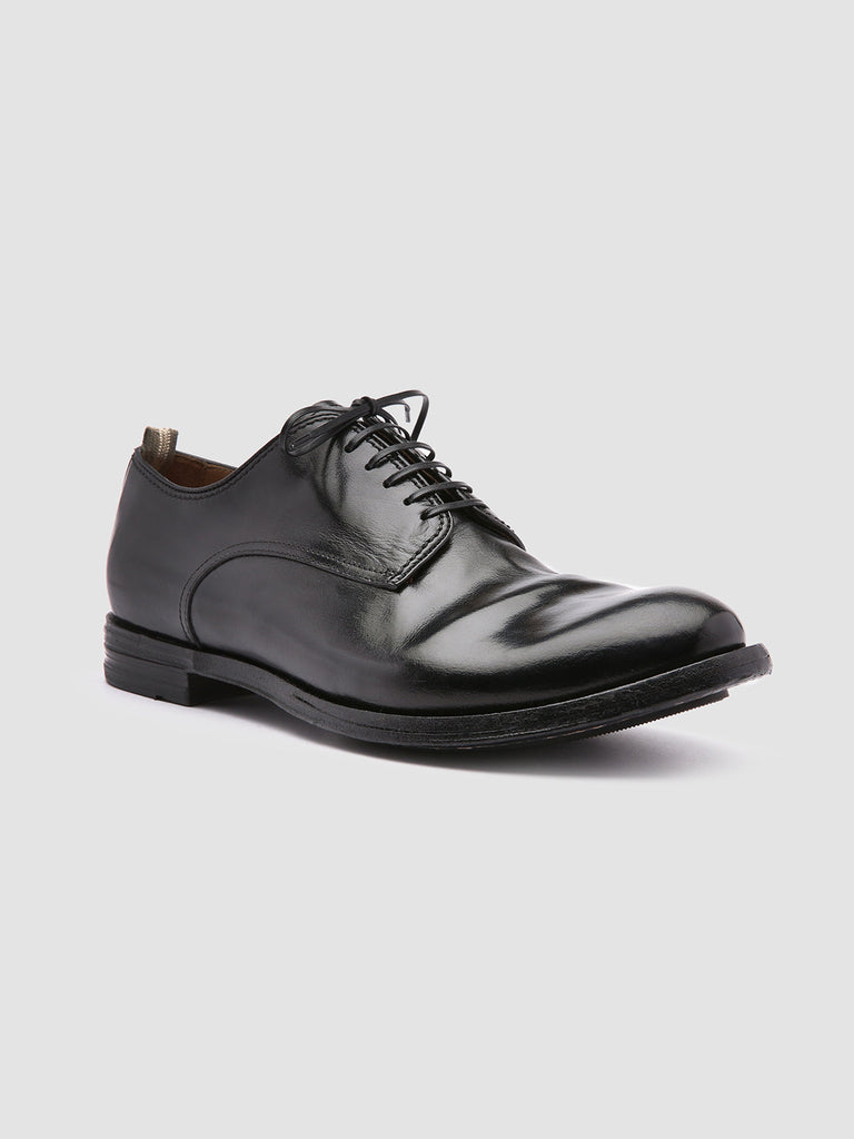 ANATOMIA 012 - Black Leather Derby Shoes Men Officine Creative - 3