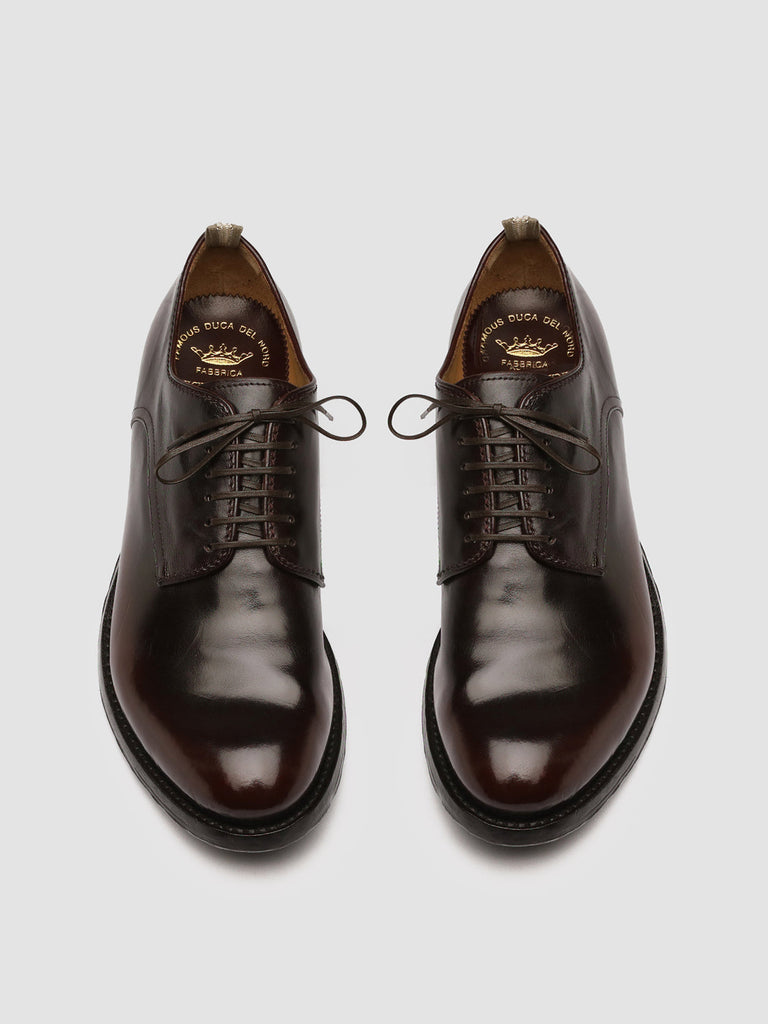 ANATOMIA 012 - Brown Leather Derby Shoes Men Officine Creative - 2