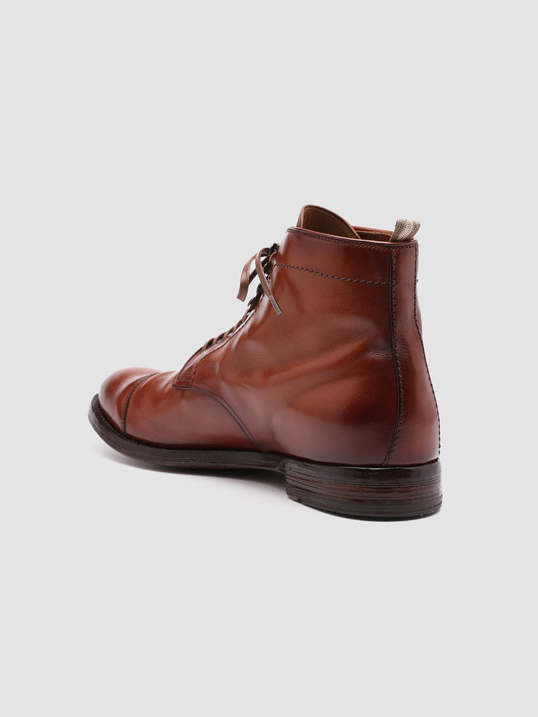 ANATOMIA 016 - Brown Leather Ankle Boots Men Officine Creative - 4