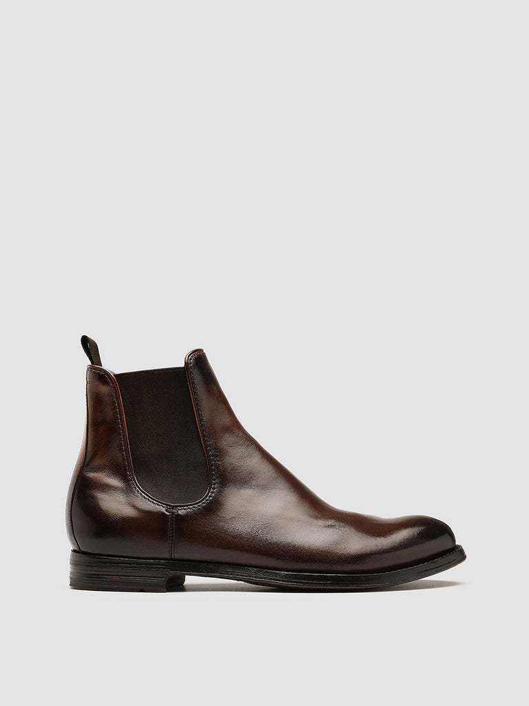 ANATOMIA 083 - Brown Leather Chelsea Boots Men Officine Creative - 1