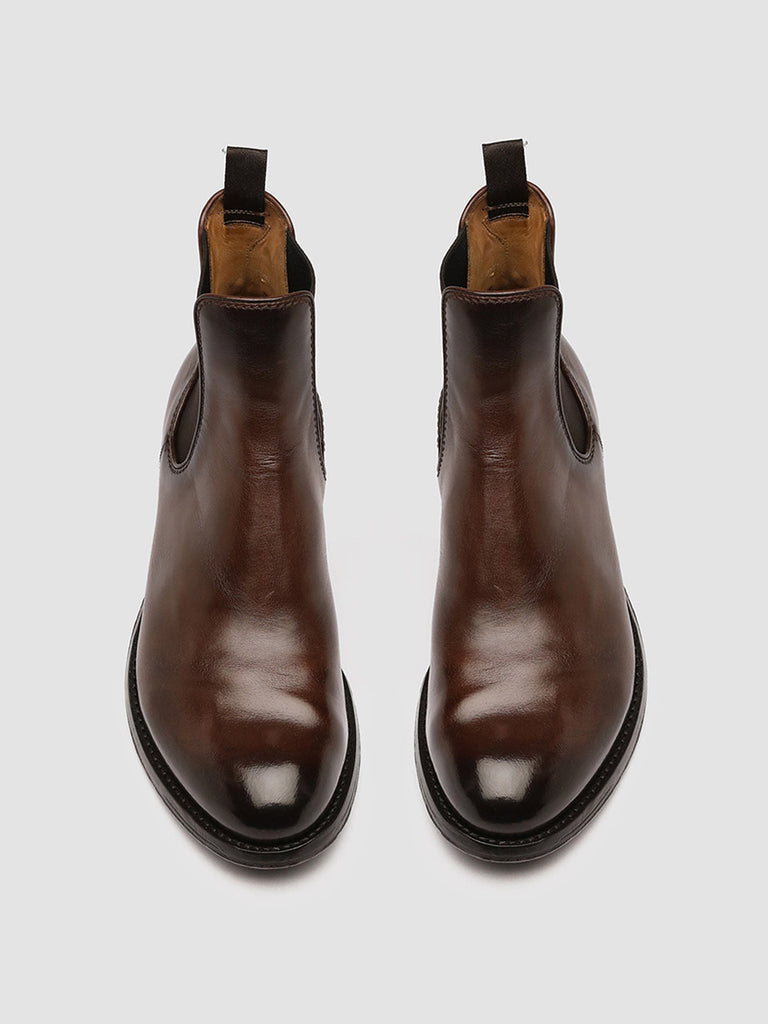 ANATOMIA 083 - Brown Leather Chelsea Boots Men Officine Creative - 2