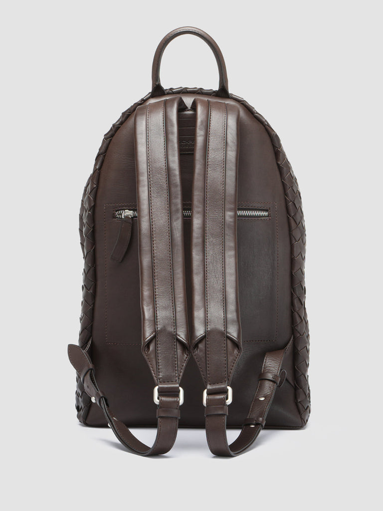 ARMOR 04 - Brown Leather backpack  Officine Creative - 4