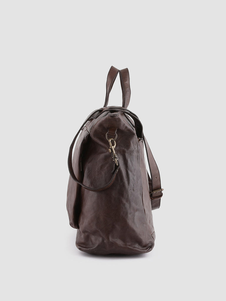 HELMET 26 - Brown Leather Tote Bag  Officine Creative - 3