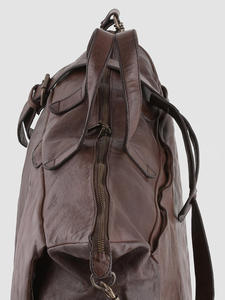HELMET 26 - Brown Leather Tote Bag  Officine Creative - 7