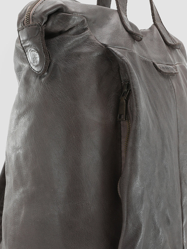 HELMET 28 - Taupe Leather Backpack  Officine Creative - 6