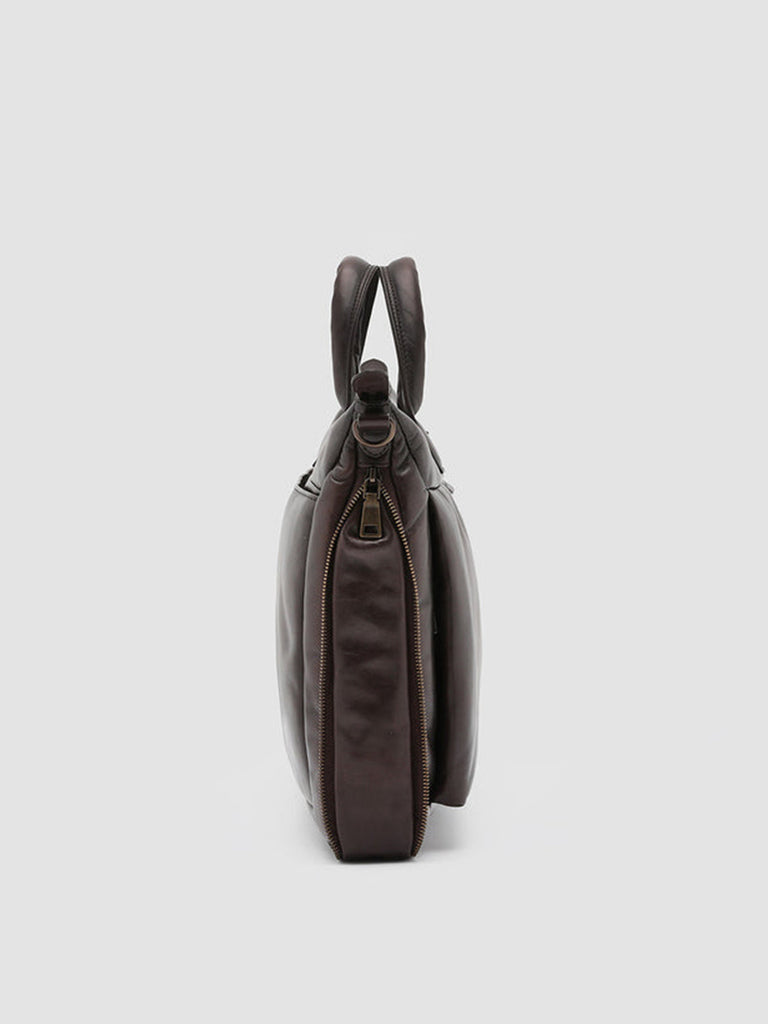 HELMET 33 - Brown Leather bag  Officine Creative - 5