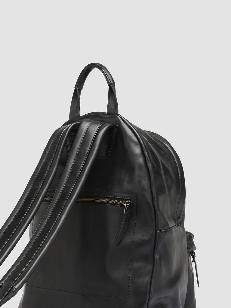 OC PACK - Black Leather Backpack  Officine Creative - 8