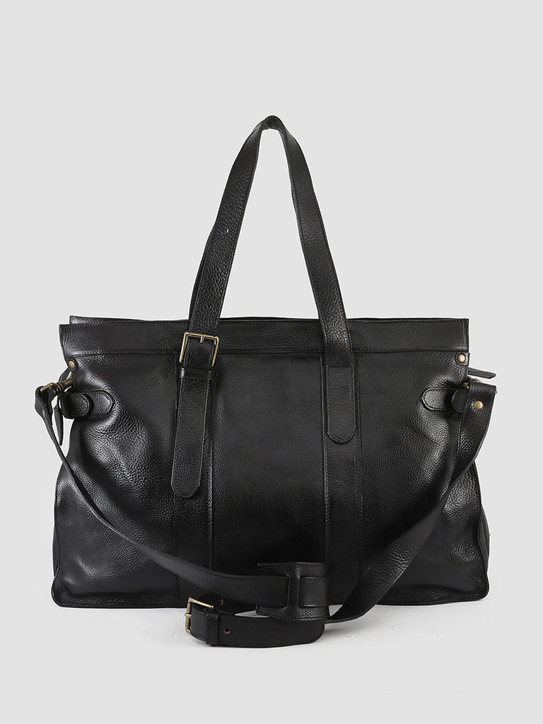 RARE 22 - Black Leather Handbag  Officine Creative - 2