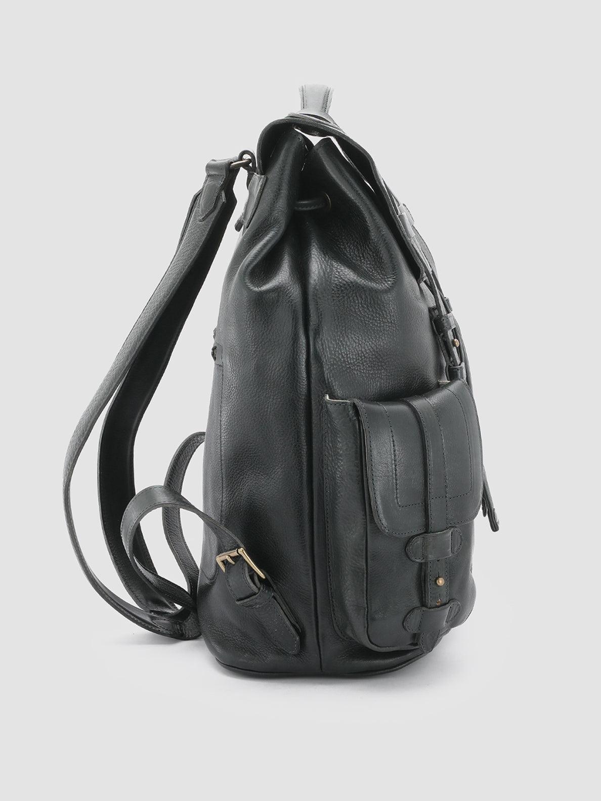 【激安アウトレット!】 Men's Green Leather Backpack RARE 27 – Officine Creative バッグ