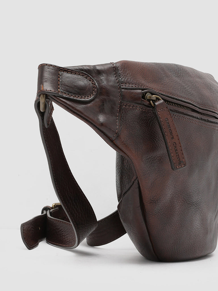 RARE 28 - Brown Leather Waist Belt  Officine Creative - 2