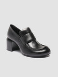 ETHEL 001 - Black Leather Penny Loafers women Officine Creative - 3