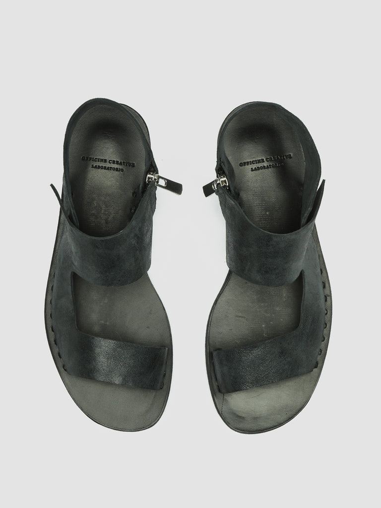 ITACA 039 - Black Leather Sandals