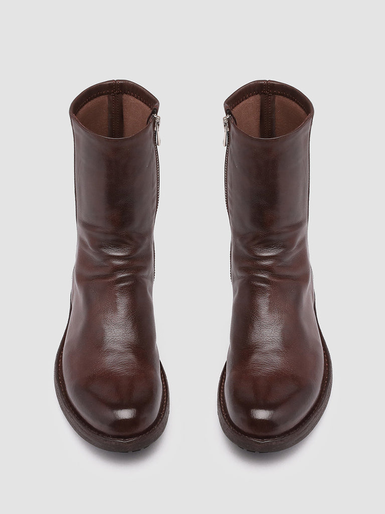 LEGRAND 203 - Brown Leather Booties
