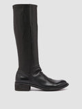 LISON 035 - Black Stretch Leather Boots Women Officine Creative - 1