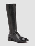 LISON 035 - Black Stretch Leather Boots Women Officine Creative - 3