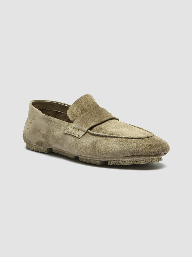 C-SIDE 101 - Taupe Suede Loafers  Women Officine Creative - 3