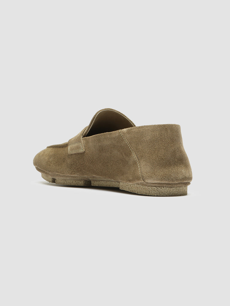 C-SIDE 101 - Taupe Suede Loafers  Women Officine Creative - 4