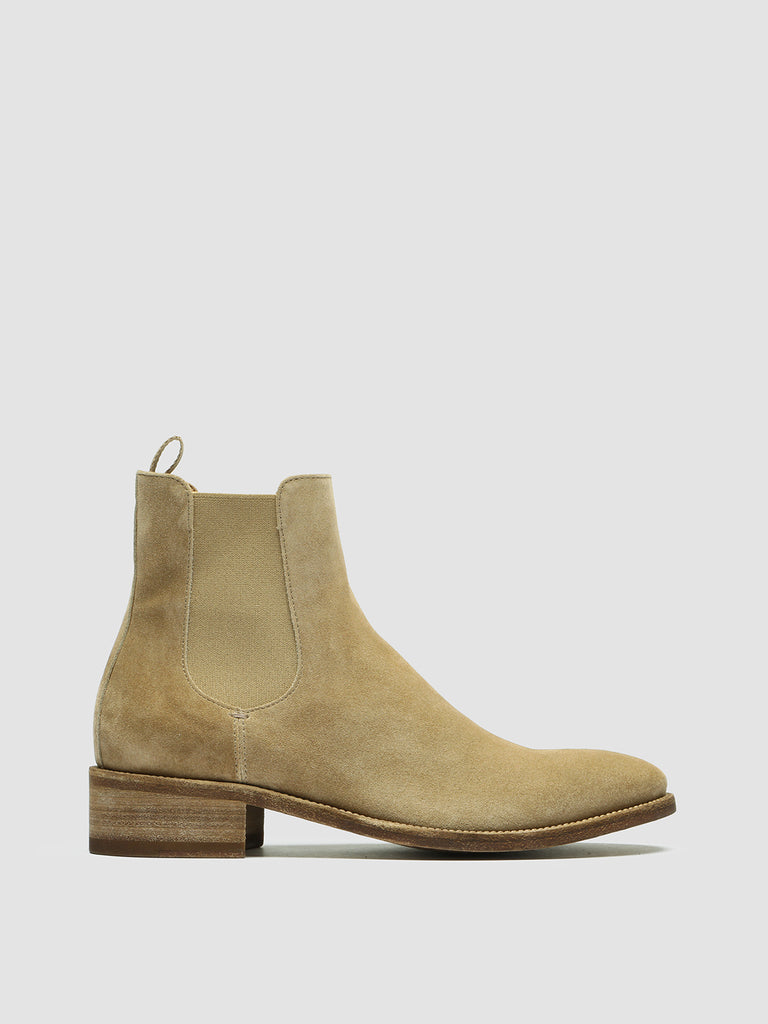 SELINE 029 - Taupe Suede Chelsea Boots