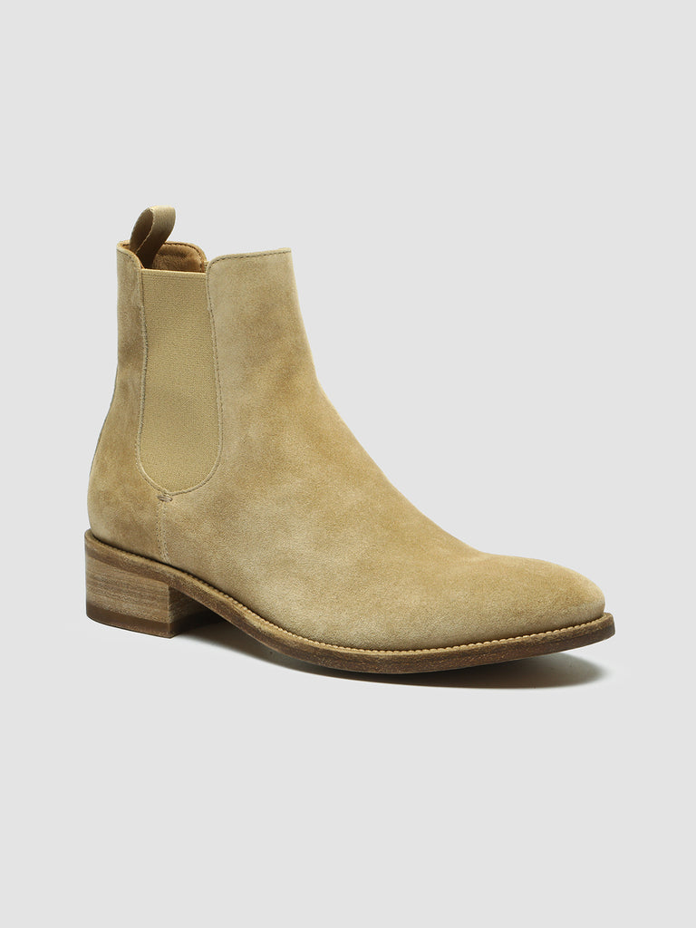 finansiere Forenkle Loaded Women's Taupe Suede Chelsea Boots: SELINE 029 – Officine Creative EU