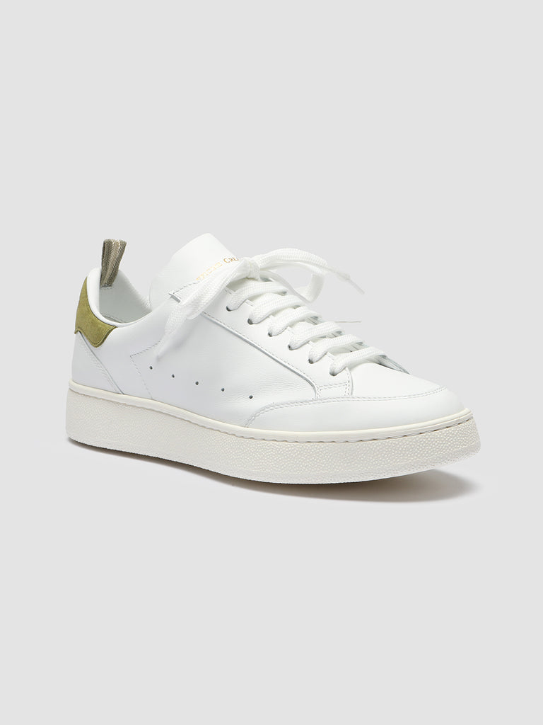 MOWER 109 - White Leather Sneakers  Women Officine Creative - 3