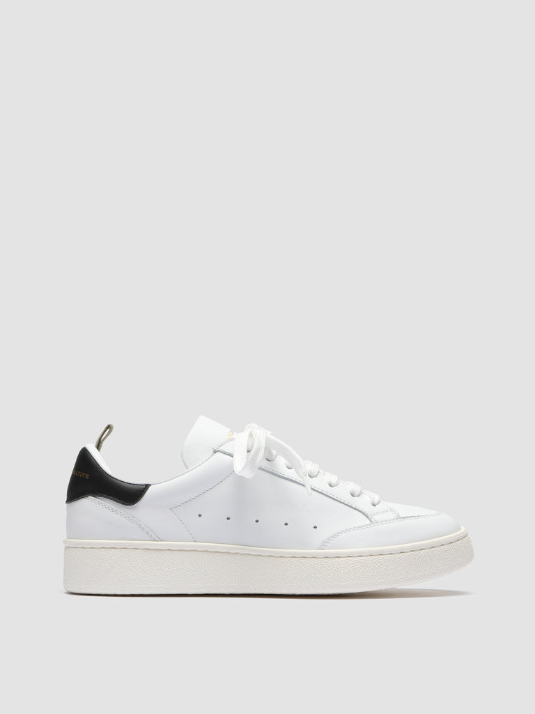 MOWER 109 - White Leather Sneakers