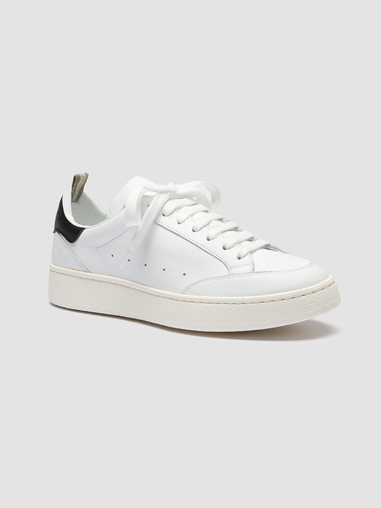 MOWER 109 - White Leather Sneakers  Women Officine Creative - 3