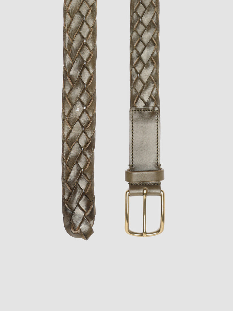 OC STRIP 21 - Green Leather belt