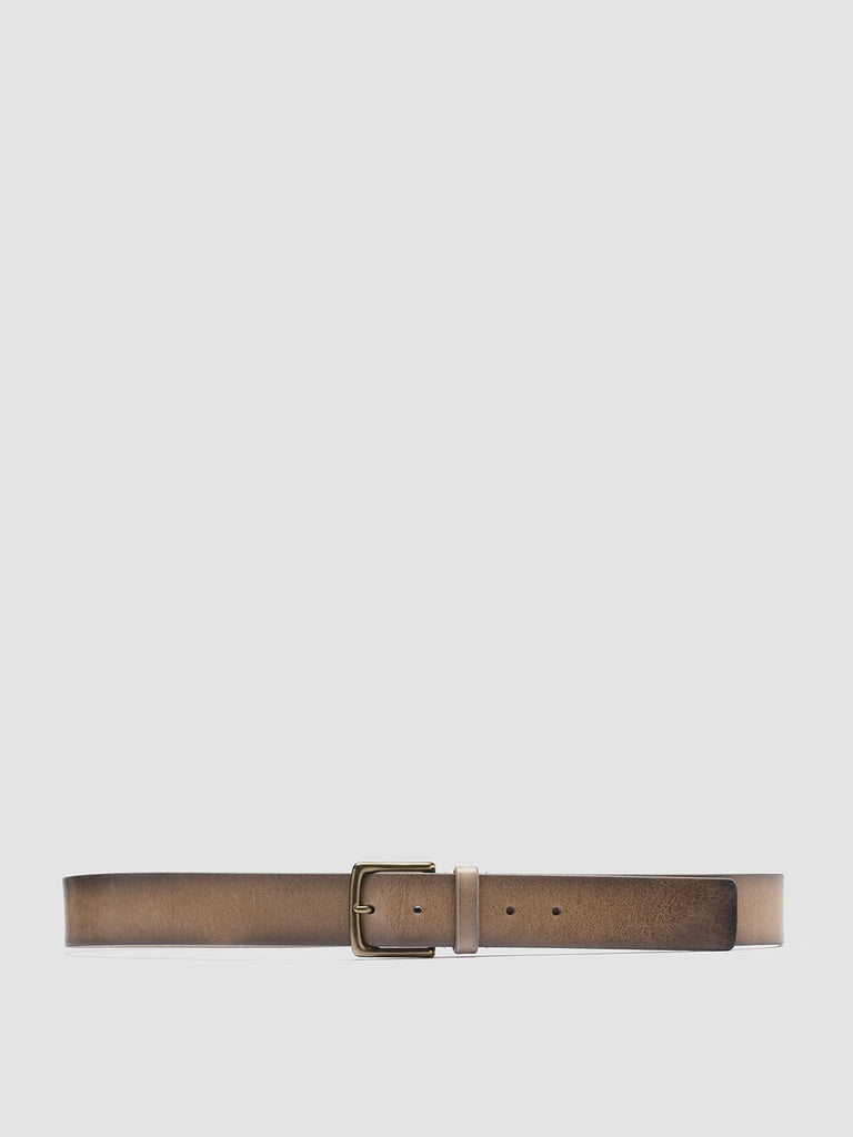 OC STRIP 22 - Taupe Leather belt