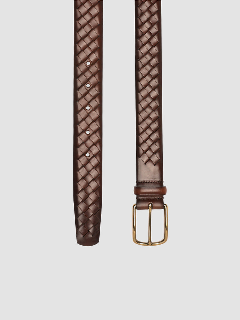 OC STRIP 28 - Brown Leather belt  Officine Creative - 2