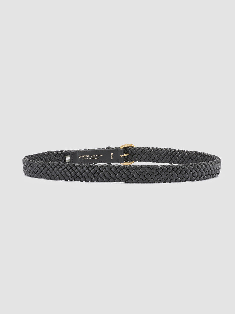 OC STRIP 38 - Black Leather belt  Officine Creative - 3