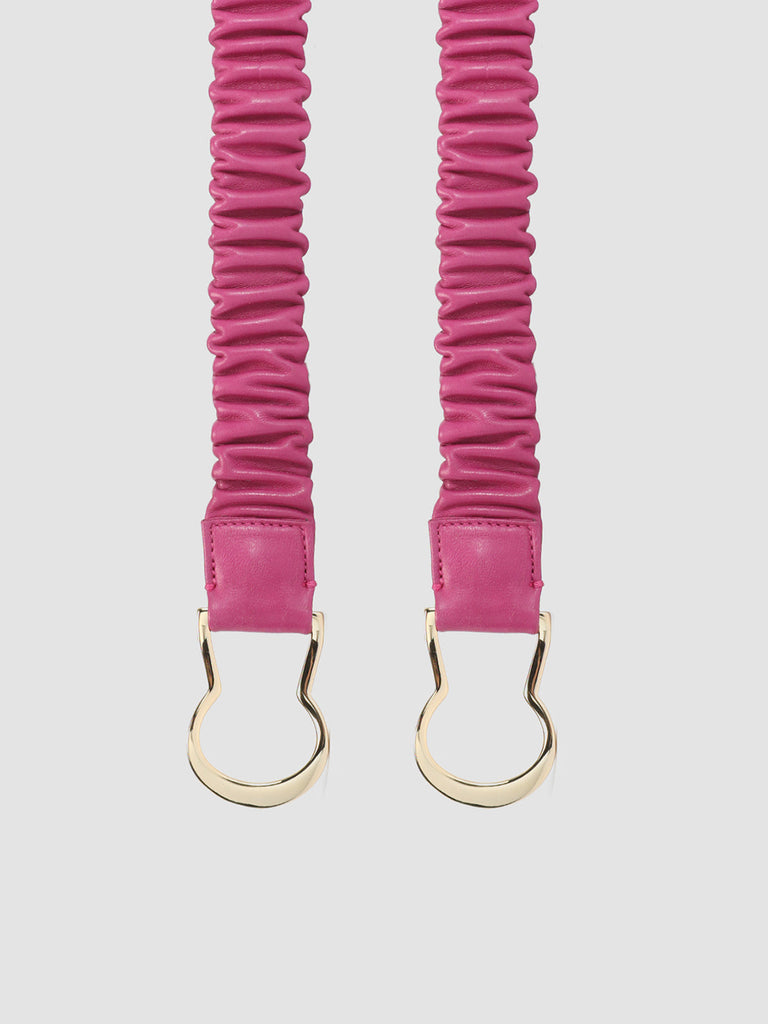 OC STRIP 41 - Pink Leather belt  Officine Creative - 2