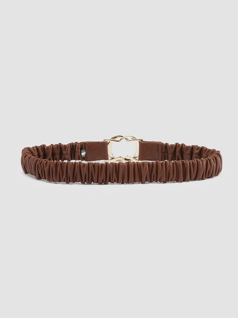 OC STRIP 41 - Brown Leather belt  Officine Creative - 3