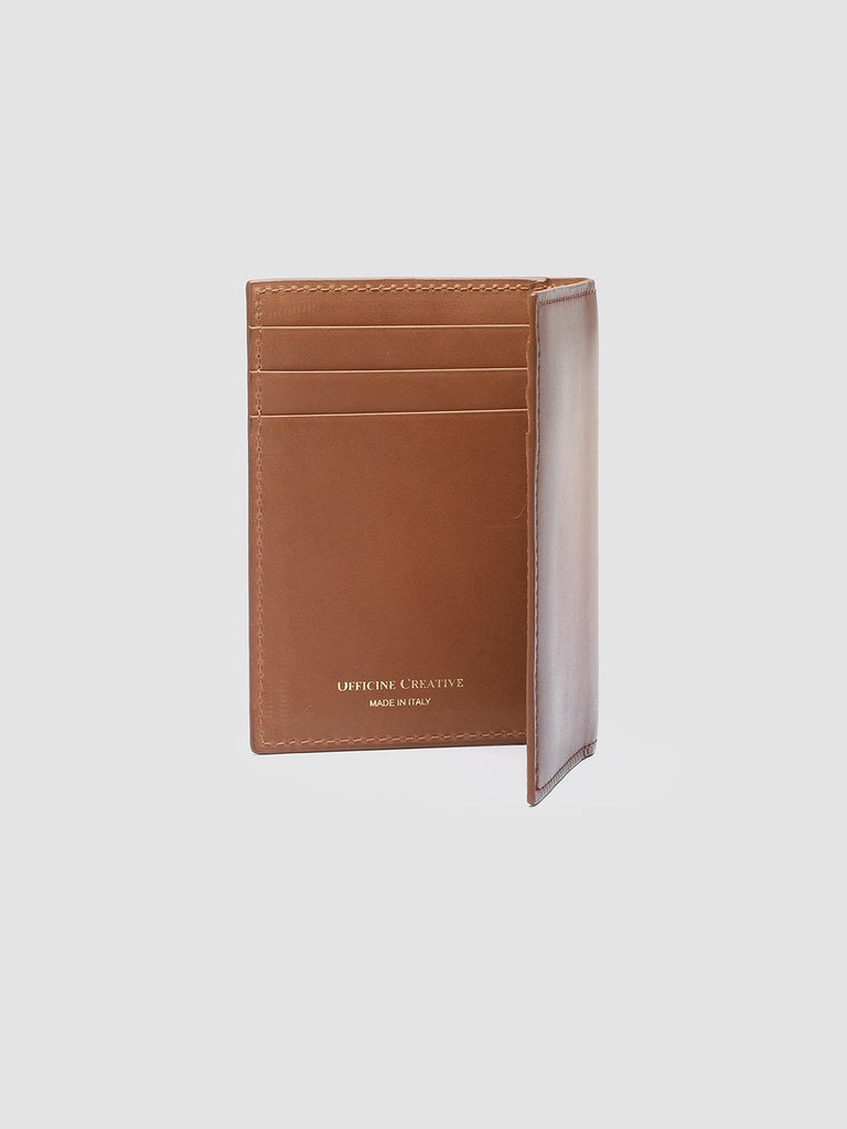 BOUDIN 24 - Brown Leather bifold wallet