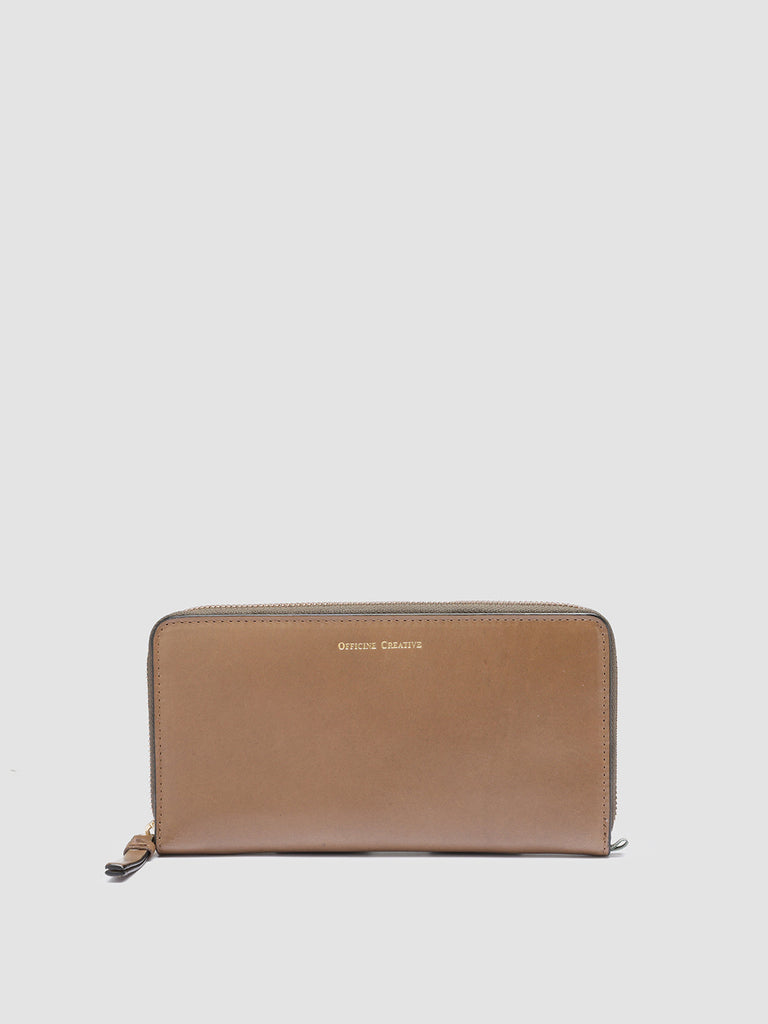JULIET 01 - Taupe Leather wallet