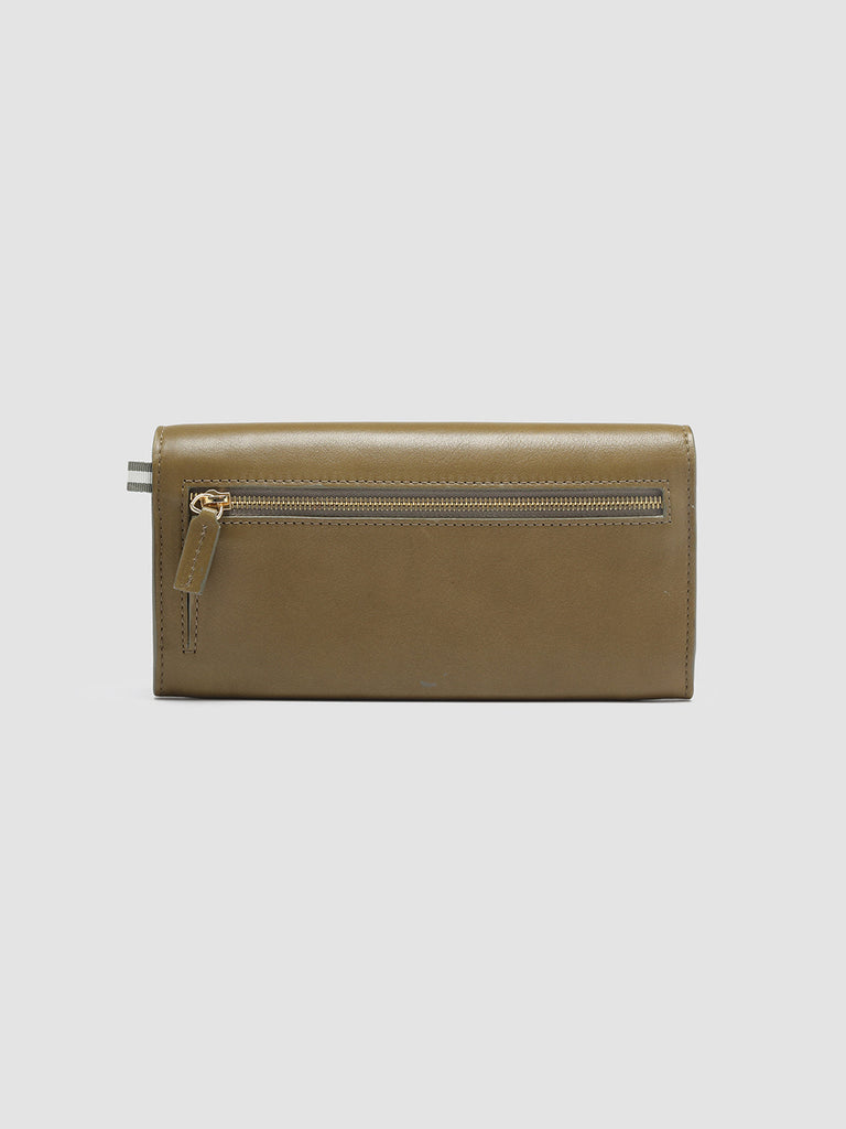 POCHE 09 - Green Nappa Leather Wallet  Officine Creative - 3