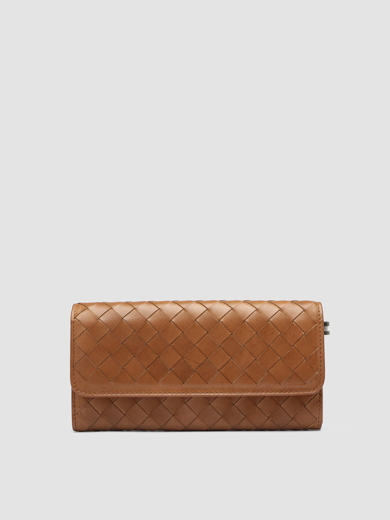 POCHE 109 - Brown Leather wallet  Officine Creative - 1