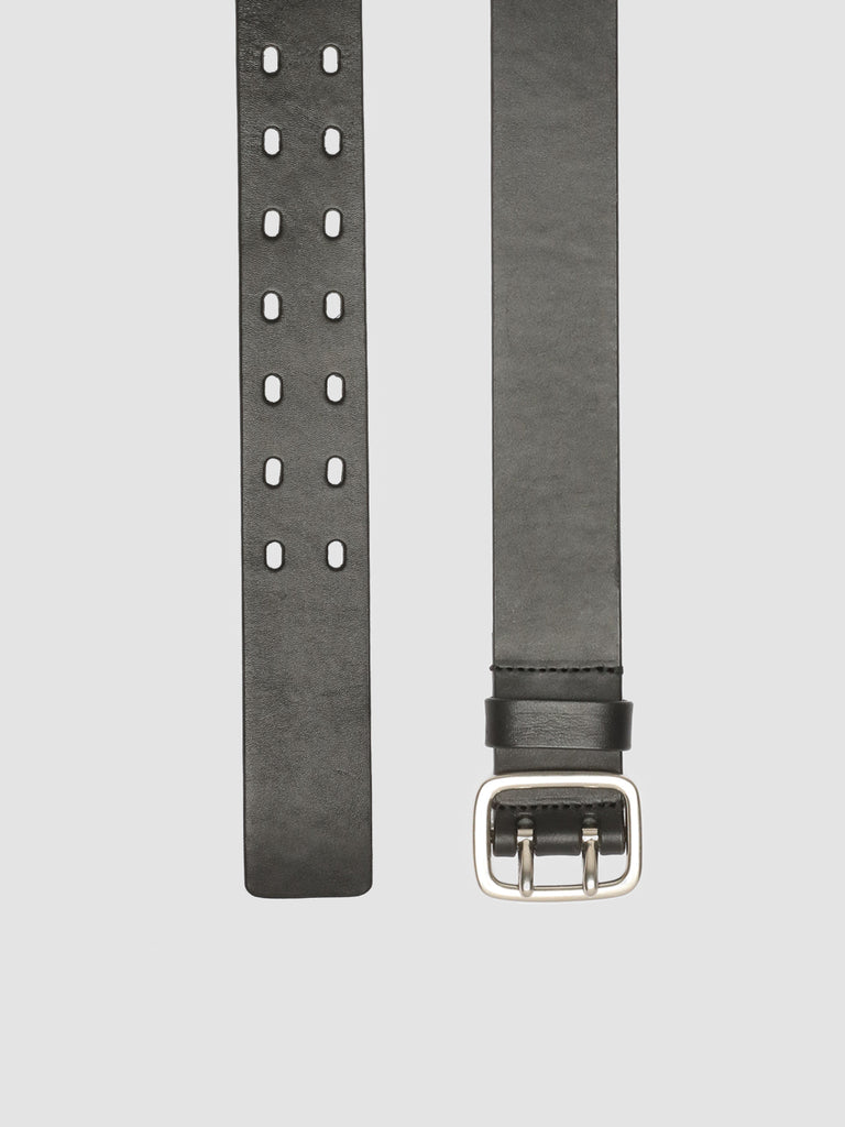 OC STRIP 049 - Black Leather Belt  Officine Creative - 2