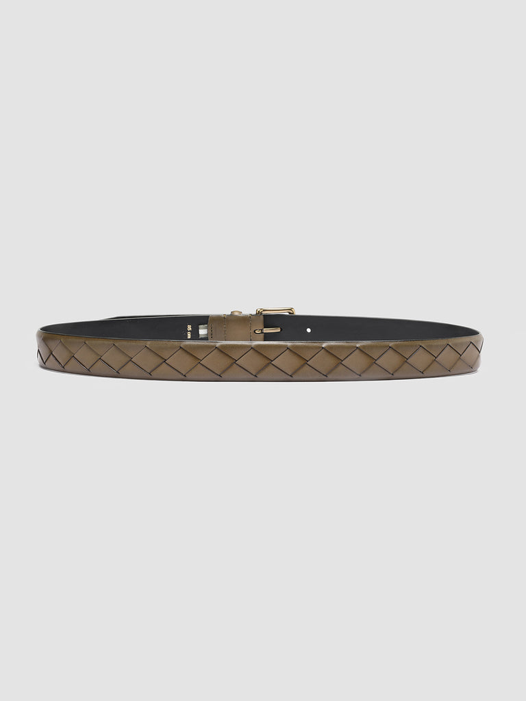 OC STRIP 29 - Green Leather belt  Officine Creative - 3