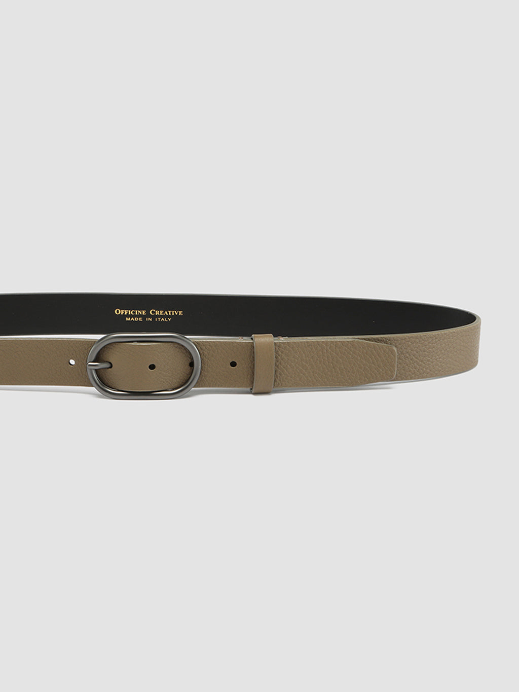 OC STRIP 047 - Brown Leather Belt  Officine Creative - 5