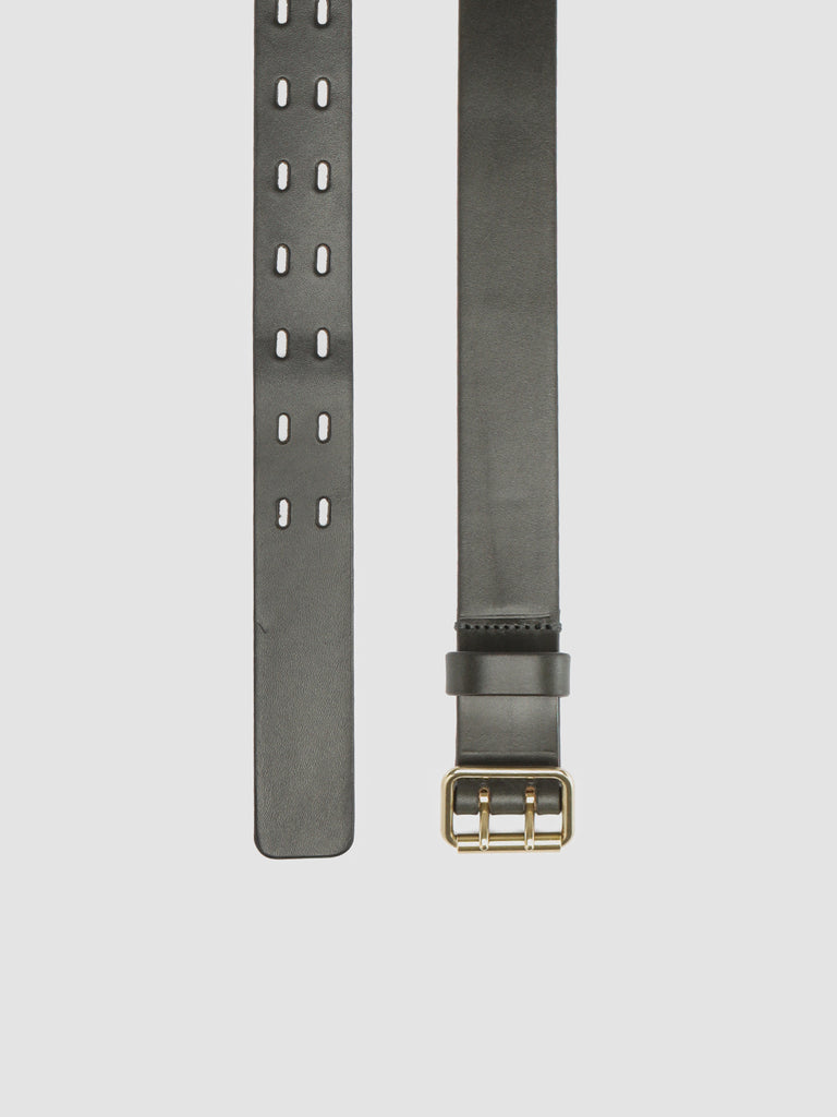 OC STRIP 051 - Grey Leather Belt