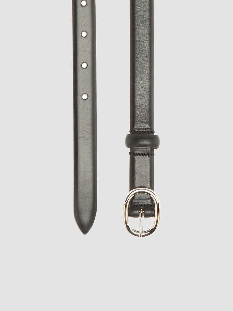 OC STRIP 56 - Black Leather Belt  Officine Creative - 2