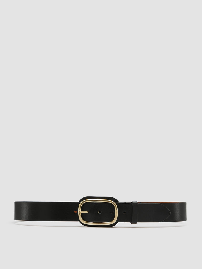OC STRIP 058 - Black Leather belt  Officine Creative - 1