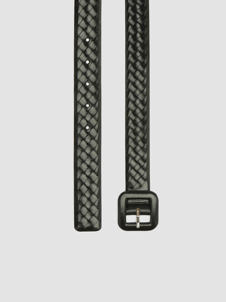 OC STRIP 060 - Black Leather Belt