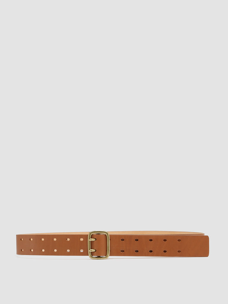 OC STRIP 062 - Brown Nappa Leather Belt  Officine Creative - 1