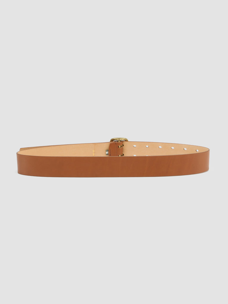OC STRIP 062 - Brown Nappa Leather Belt  Officine Creative - 3