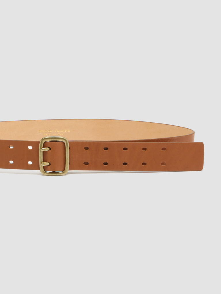 OC STRIP 062 - Brown Nappa Leather Belt