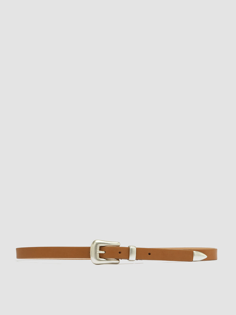 OC STRIP 066 - Brown Nappa Leather Belt